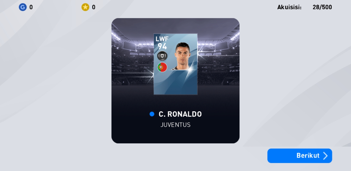 PES Mega Bintang C. Ronaldo